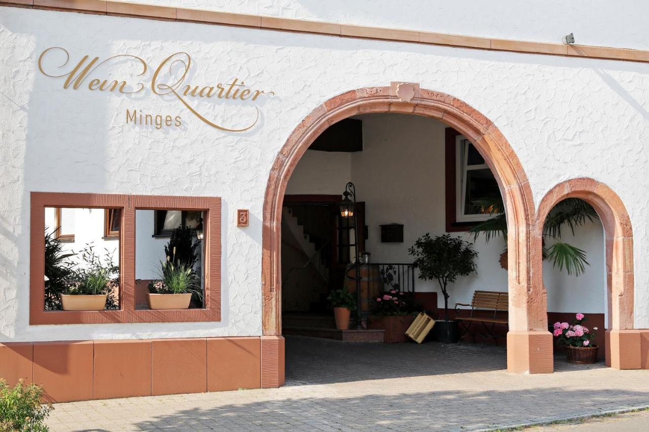 Weinquartier Minges Hotel Kirrweiler  Ngoại thất bức ảnh